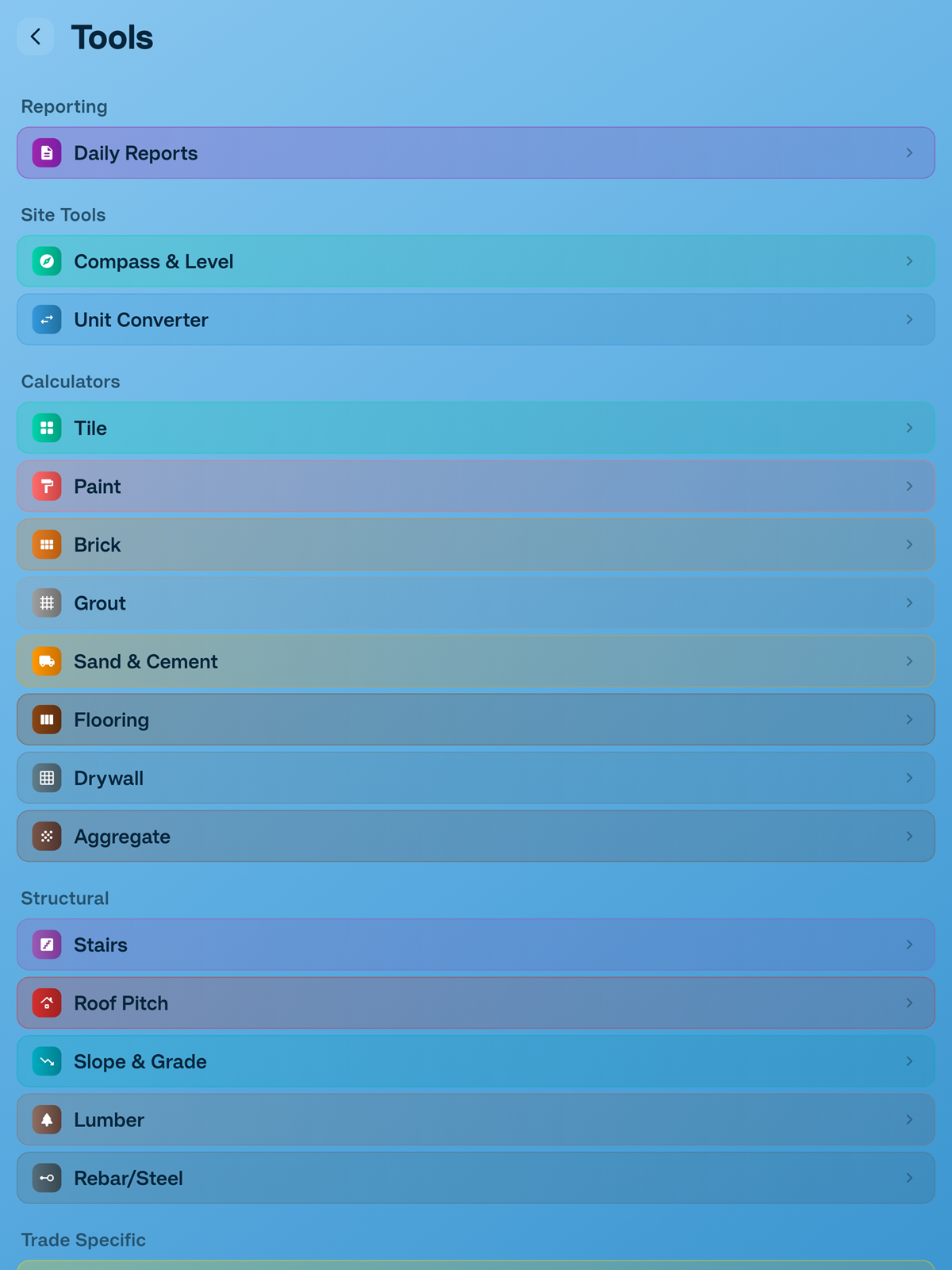 Professional report tools inside SCSK